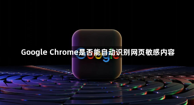 Google Chrome是否能自动识别网页敏感内容1
