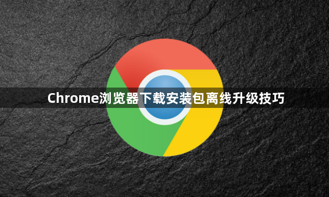Chrome浏览器下载安装包离线升级技巧1