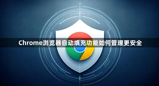 Chrome浏览器自动填充功能如何管理更安全1
