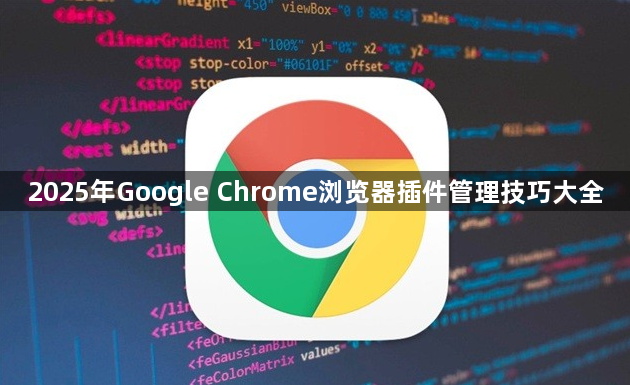 2025年Google Chrome浏览器插件管理技巧大全1