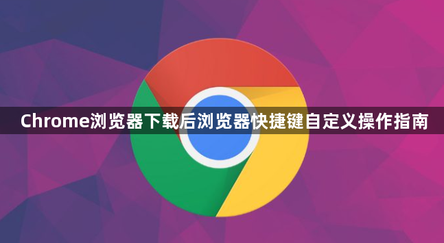 Chrome浏览器下载后浏览器快捷键自定义操作指南1