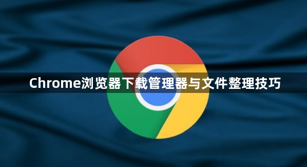 Chrome浏览器下载管理器与文件整理技巧1