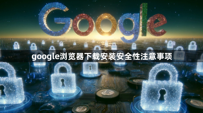 google浏览器下载安装安全性注意事项1