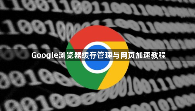 Google浏览器缓存管理与网页加速教程1