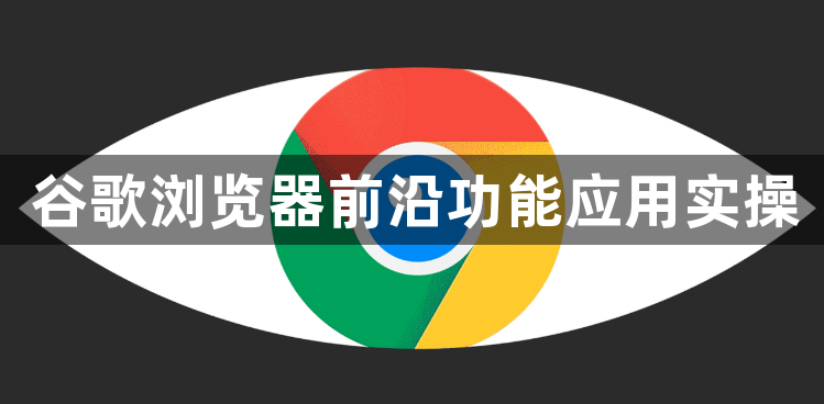 谷歌浏览器前沿功能应用实操1