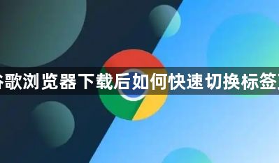 谷歌浏览器下载后如何快速切换标签页1