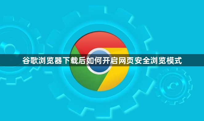 谷歌浏览器下载后如何开启网页安全浏览模式1