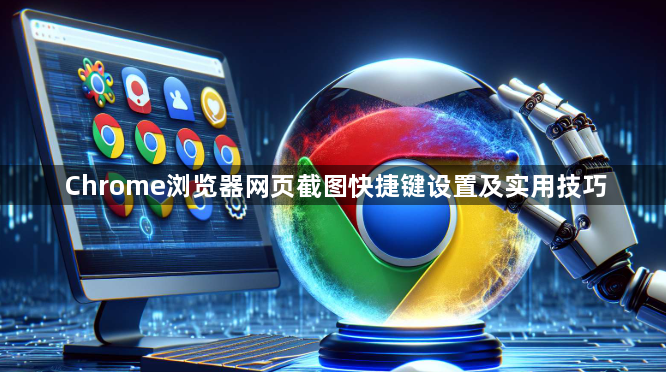Chrome浏览器网页截图快捷键设置及实用技巧1