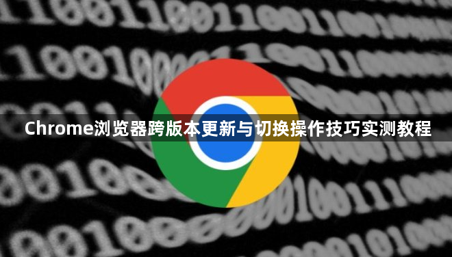 Chrome浏览器跨版本更新与切换操作技巧实测教程1