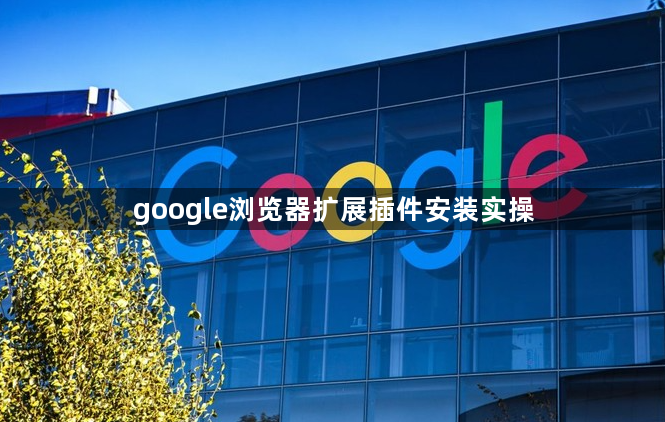 google浏览器扩展插件安装实操1