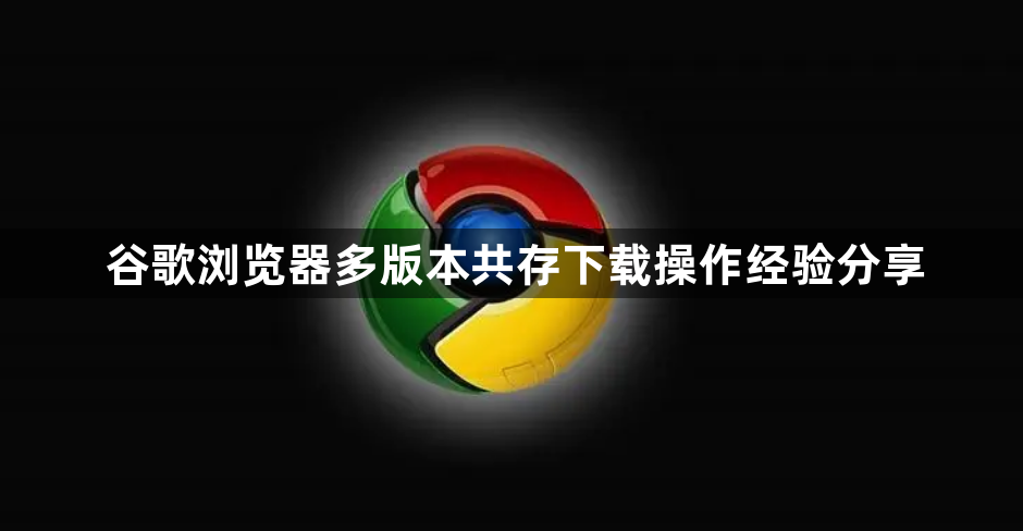 谷歌浏览器多版本共存下载操作经验分享1