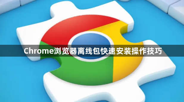 Chrome浏览器离线包快速安装操作技巧1