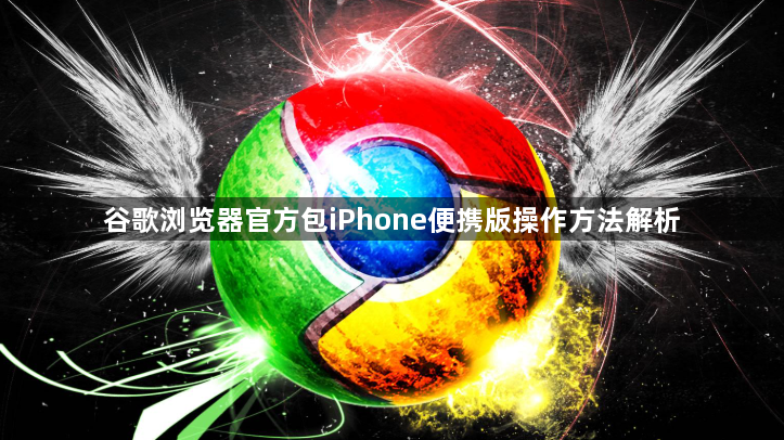 谷歌浏览器官方包iPhone便携版操作方法解析1