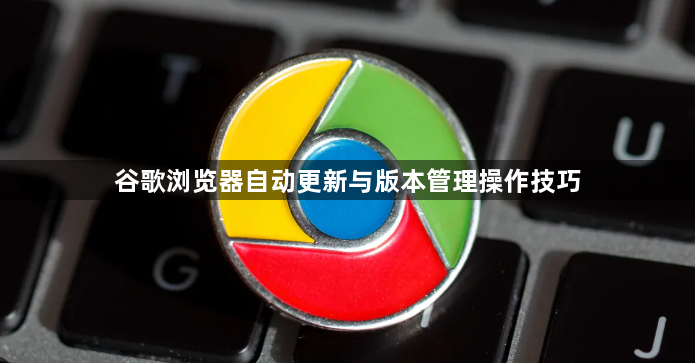 谷歌浏览器自动更新与版本管理操作技巧1