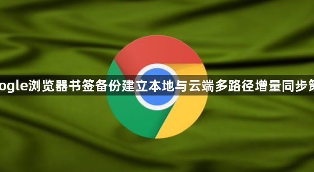 google浏览器书签备份建立本地与云端多路径增量同步策略1