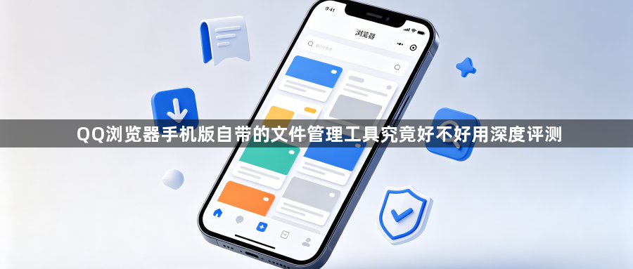 QQ浏览器手机版自带的文件管理工具究竟好不好用深度评测1