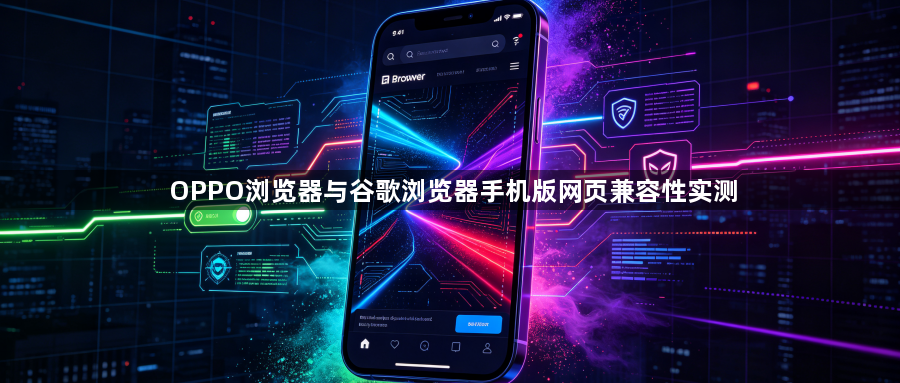 OPPO浏览器与谷歌浏览器手机版网页兼容性实测1