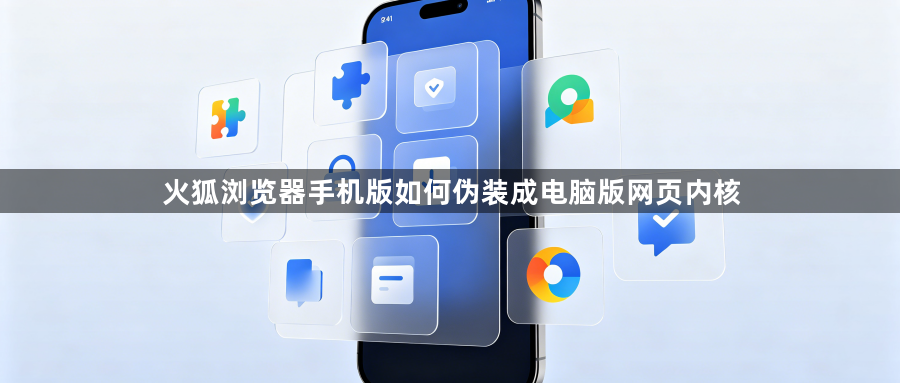 火狐浏览器手机版如何伪装成电脑版网页内核1