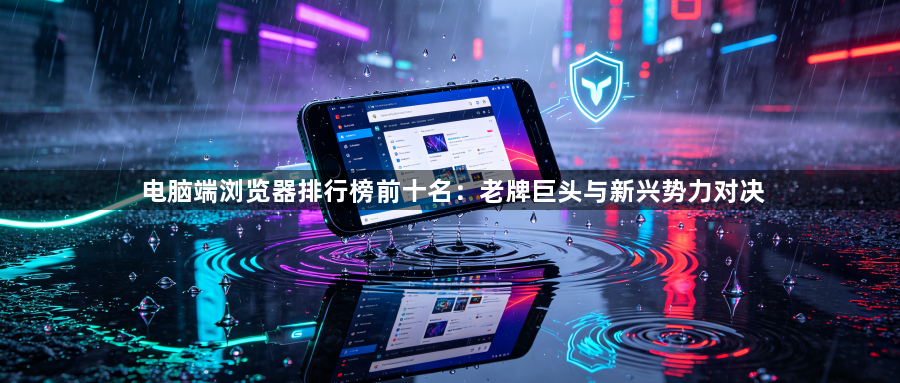 电脑端浏览器排行榜前十名:老牌巨头与新兴势力对决1