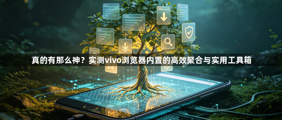 真的有那么神?实测vivo浏览器内置的高效聚合与实用工具箱1