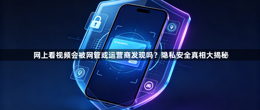 网上看视频会被网管或运营商发现吗？隐私安全真相大揭秘1