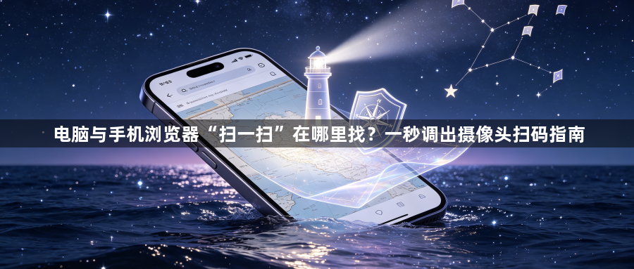 电脑与手机浏览器“扫一扫”在哪里找？一秒调出摄像头扫码指南1