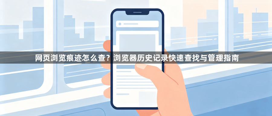 网页浏览痕迹怎么查？浏览器历史记录快速查找与管理指南1