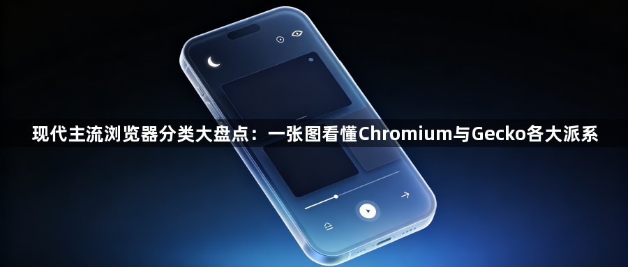 现代主流浏览器分类大盘点：一张图看懂Chromium与Gecko各大派系1