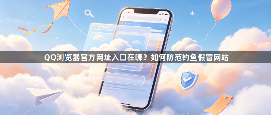 QQ浏览器官方网址入口在哪?如何防范钓鱼假冒网站1