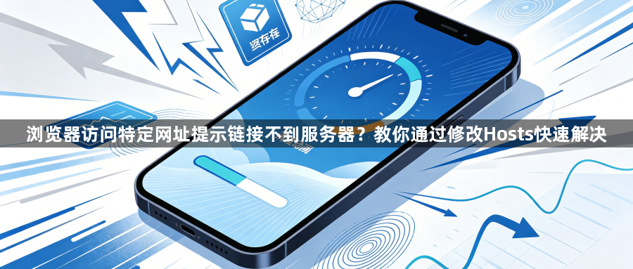 浏览器访问特定网址提示链接不到服务器?教你通过修改Hosts快速解决1