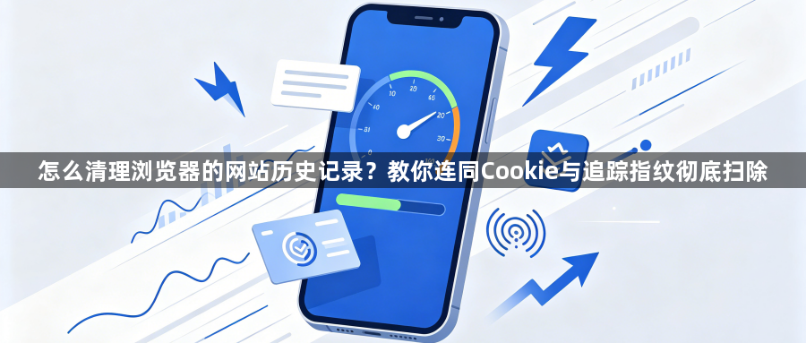怎么清理浏览器的网站历史记录?教你连同Cookie与追踪指纹彻底扫除1