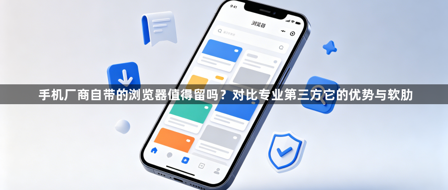 手机厂商自带的浏览器值得留吗？对比专业第三方它的优势与软肋1