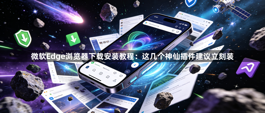 微软Edge浏览器下载安装教程:这几个神仙插件建议立刻装1